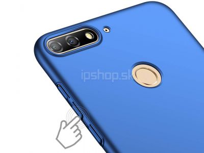 Slim Line Elitte Blue (modr) - plastov ochrann kryt (obal) na Huawei Y7 Prime 2018 **VPREDAJ!!