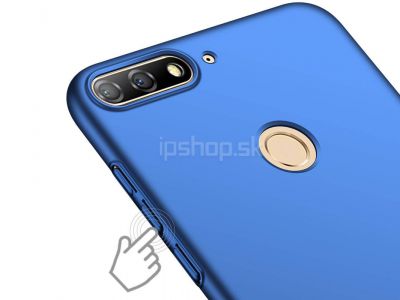 Slim Line Elitte Blue (modr�) - plastov� ochrann� kryt (obal) na Huawei Y7 Prime 2018 **AKCIA!!