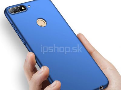 Slim Line Elitte Blue (modr�) - plastov� ochrann� kryt (obal) na Huawei Y7 Prime 2018 **AKCIA!!