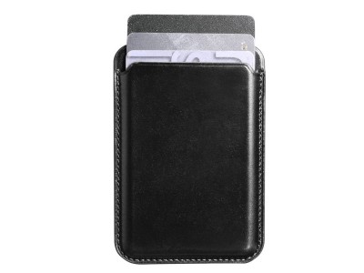 iCarer Card Wallet  Koen MagSafe pouzdro na karty pro Apple iPhone 12, 13 a 14 sriu (ern)