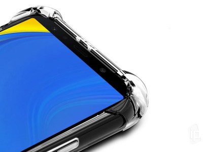 IMAK Shock Absorber Clear (ry) - Odoln kryt (obal) na Samsung Galaxy A7 2018 + flia na displej