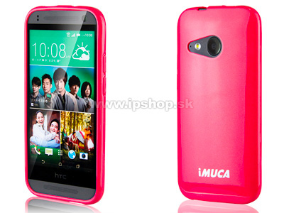 Luxusn ochrann kryt (obal) purpurov Metallic Color TPU na HTC One mini 2 + flia zdarma + stylus **AKCIA!!