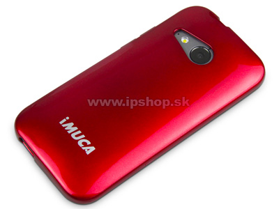 Luxusn ochrann kryt (obal) bordov Metallic Color TPU na HTC One mini 2 + flia + stylus zdarma **AKCIA!!