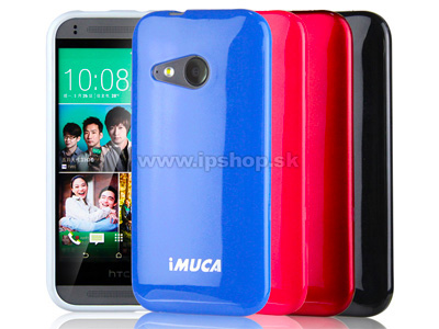 Luxusn ochrann kryt (obal) modr Metallic Color TPU na HTC One mini 2 + flia zdarma + stylus **AKCIA!!