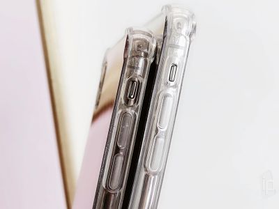 Mirror TPU Defender (stbrn) - Ochrann kryt so zrkadlovm efektom na Apple iPhone XR **VPREDAJ!!