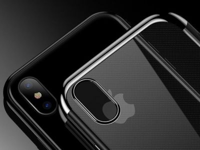 Glitter Series Black (ierny) - Ochrann kryt (obal) na Apple iPhone 7 / iPhone 8 / iPhone SE 2020 **AKCIA!!