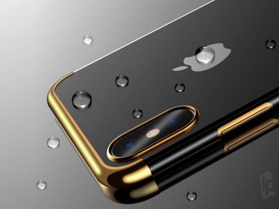 Glitter Series Black (ierny) - Ochrann kryt (obal) na Apple iPhone 7 / iPhone 8 / iPhone SE 2020 **AKCIA!!