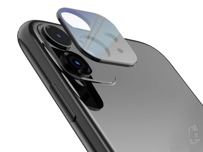 Camera Lens Protector (ierne) - 1x Ochrann sklo na zadn kameru pre Apple iPhone 11