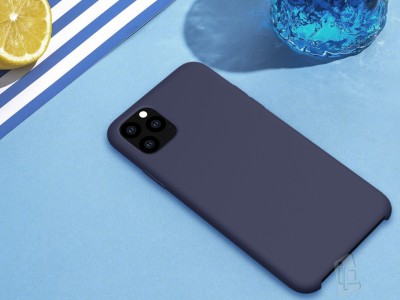 Shammy Flex Matte (tmavomodr�) - Luxusn� ochrann� kryt (obal) na Apple iPhone 11 Pro Max