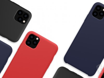 Shammy Flex Matte (tmavomodr�) - Luxusn� ochrann� kryt (obal) na Apple iPhone 11 Pro Max