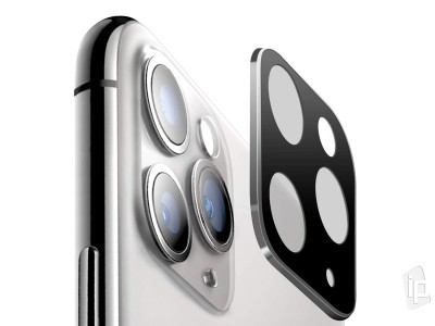 Camera Lens Protector (strieborn) - Ochrann sklo na zadn kameru pre Apple iPhone 11 Pro / Pro Max - 1ks **VPREDAJ!!