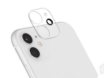 Camera Protector - 1x Ochrann sklo na zadn kameru s krkom proti odrazu blesku pre Apple iPhone 11