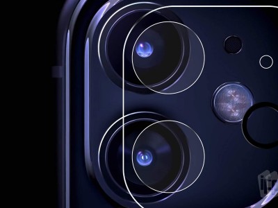 Camera Protector - 1x Ochrann sklo na zadn kameru s krkom proti odrazu blesku pre Apple iPhone 11