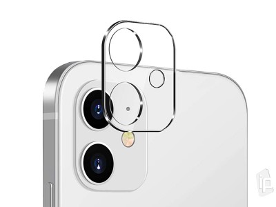 Camera Lens Protector - 1x Ochranné tvrdené sklo na zadnú kameru pre iPhone 12 mini (číre)