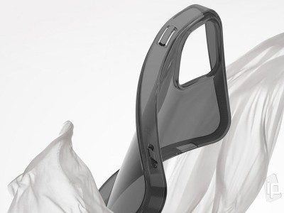 RINGKE Ultra Slim Air Case Grey (priesvitn�, �ed�) - Ochrann� kryt pre iPhone 12 mini