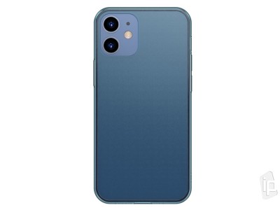 Baseus Frosted Glass – Ochranný kryt pre iPhone 12 mini (modrý)