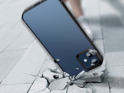 Baseus Shining Case  Ochrann kryt pre iPhone 12 / iPhone 12 Pro (ierny)