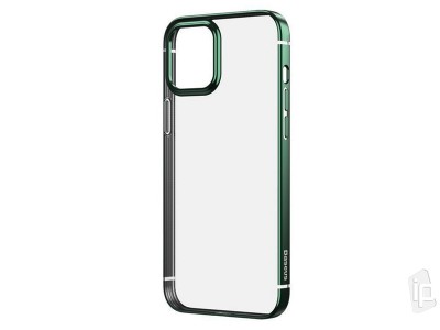 Baseus Shining Case � Ochrann� kryt pre iPhone 12 / iPhone 12 Pro (zelen�)