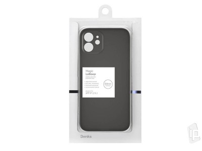 Benks Magic Lollioop (priesvitn, modr) - Ochrann kryt (obal) s ochranou kamery na Apple iPhone 12 mini