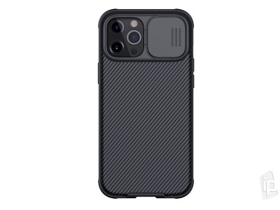 Nillkin CamShield Pro (ierny) - Plastov kryt (obal) s ochranou kamery na iPhone 12 mini **AKCIA!!