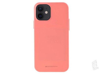 Jelly Matte TPU Pink (ruov) - Matn ochrann obal na iPhone 12 mini