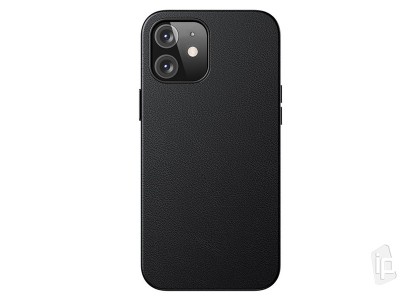 Baseus Magnetic Leather Case  Ochrann kryt pre iPhone 12 Pro Max (ierny) **AKCIA!!