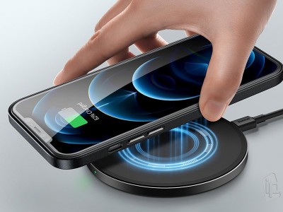 Baseus Magnetic Leather Case � Ochrann� kryt pre iPhone 12 Pro Max (�ierny) **AKCIA!!