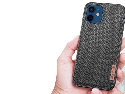 Fino Nylon Shield (kaki zelen�) - Ochrann� kryt (obal) pre Apple iPhone 12 / 12 Pro