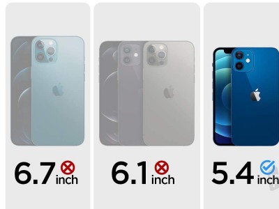 Fino Nylon Shield (�ierny) - Ochrann� kryt (obal) pre Apple iPhone 12 Mini