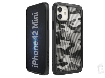 RINGKE Fusion X Camouflage - Odoln� ochrann� kryt (obal) na iPhone 12 mini