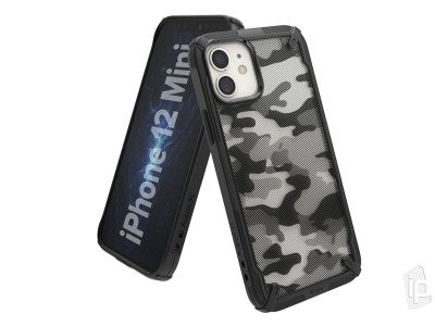 RINGKE Fusion X Camouflage - Odoln� ochrann� kryt (obal) na iPhone 12 mini