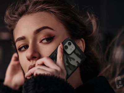 RINGKE Fusion X Camouflage - Odoln� ochrann� kryt (obal) na iPhone 12 mini