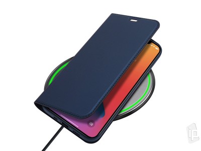Luxusn Slim Fit puzdro (tmavomodr) pre iPhone 12 mini