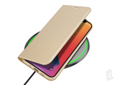 Luxusn Slim Fit puzdro (zlat) pre iPhone 12 mini