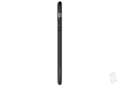Spigen Liquid Air (�ierny) - Luxusn� ochrann� kryt (obal) na Apple iPhone 12 mini