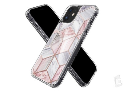 Spigen Cyrill Marble � Ochrann� kryt pro iPhone 12 mini (r��ov�) **AKCIA!!