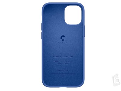 Spigen Cyrill Silicone  Ochrann kryt pre iPhone 12 mini (modr)