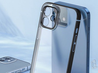 Baseus Shining Case  Ochrann kryt s ochranou kamery pro Apple iPhone 12 Pro (zlat)