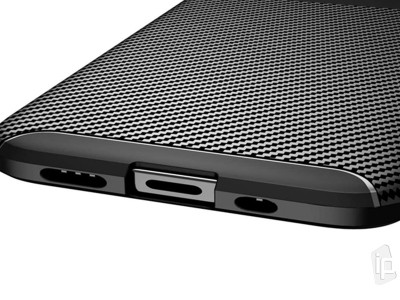 Carbon Fiber Black (�ierny) - Ochrann� kryt (obal) pre iPhone 12 Pro Max