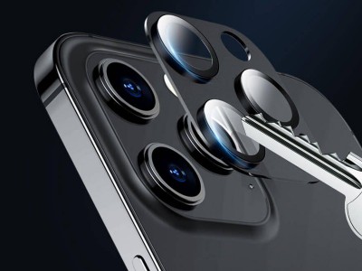 ESR � 2x Ochrann� sklo na zadn� kameru pro Apple iPhone 12 Pro (�ern�)