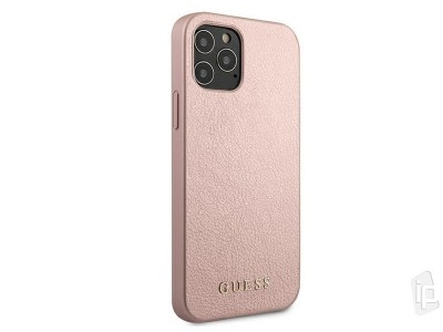 Guess Fashion Cover  Luxusn kryt na Apple iPhone 12 / 12 Pro (ruov)