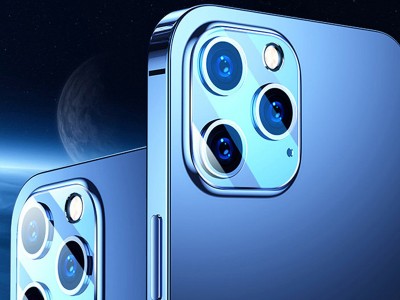 JOYROOM Lens Protector � Ochrann� sklo na zadn� kameru pre Apple iPhone 12 Pro Max (��re)