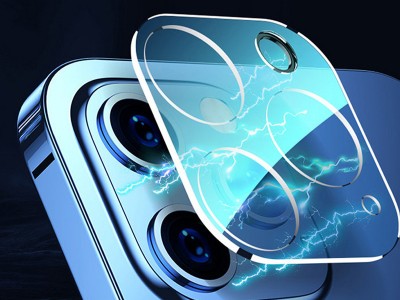 JOYROOM Lens Protector � Ochrann� sklo na zadn� kameru pre Apple iPhone 12 Pro Max (��re)