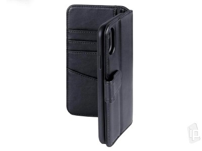 Leather Wallet (erven) - Peaenkov puzdro z pravej koe pre iPhone 12 Pro Max