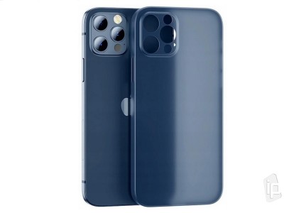 Benks Magic Lollioop (priesvitn, modr) - Ochrann kryt (obal) s ochranou kamery na iPhone 12 Pro Max