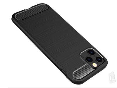 Fiber Armor Defender Black (�ierna) - Ochrann� kryt (obal) na iPhone 12 Pro Max