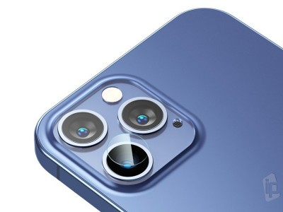 Baseus Gem Lens Film  2x Ochrann flia na zadn kameru pre Apple iPhone 12 Pro / 12 Pro Max (ra)
