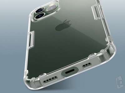 Nillkin Nature TPU Clear (ry) - Znakov ochrann kryt (obal) na iPhone 12 Pro Max