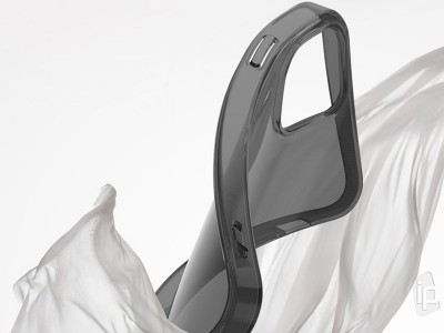 RINGKE Ultra Slim Air Case Grey (priesvitn�, �ed�) - Ochrann� kryt pre iPhone 12 Pro Max