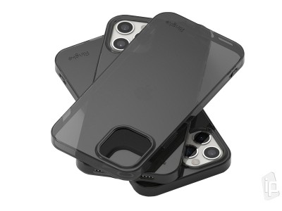 RINGKE Ultra Slim Air Case Grey (priesvitn, ed) - Ochrann kryt pro iPhone 12 Pro Max